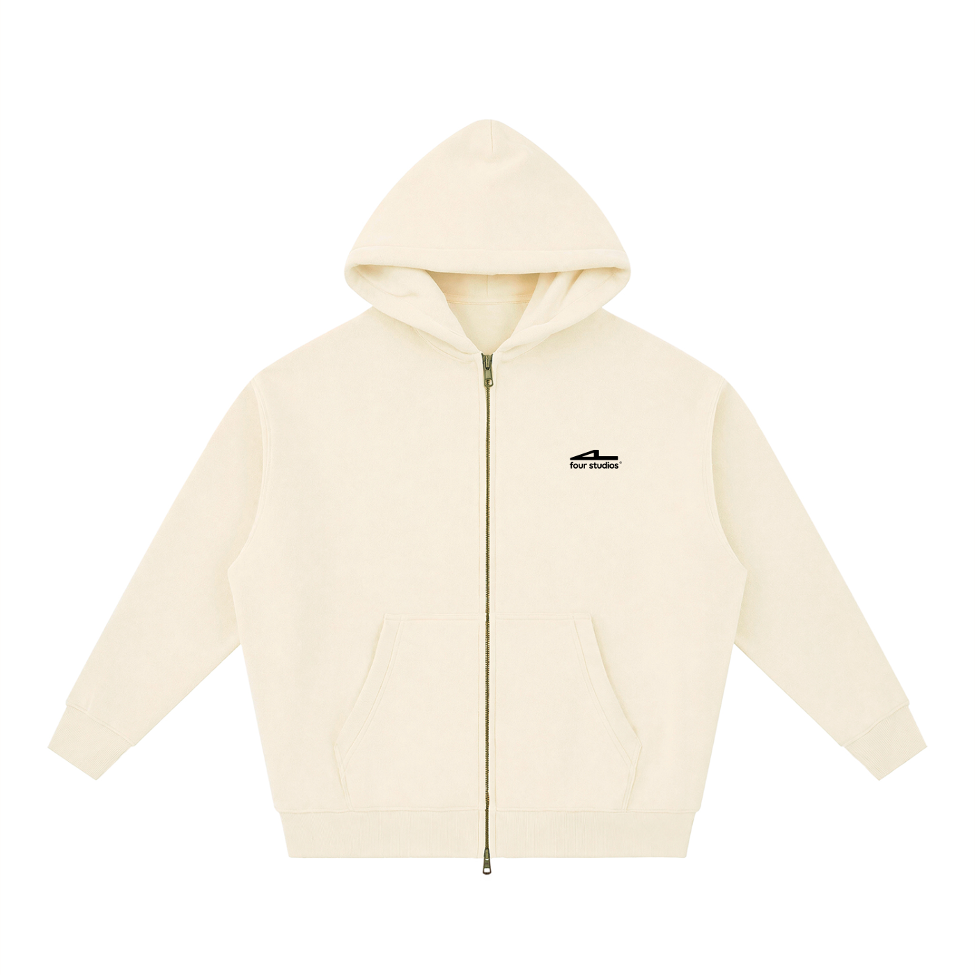 Essential Oversized Fleece Boxy Hoodie