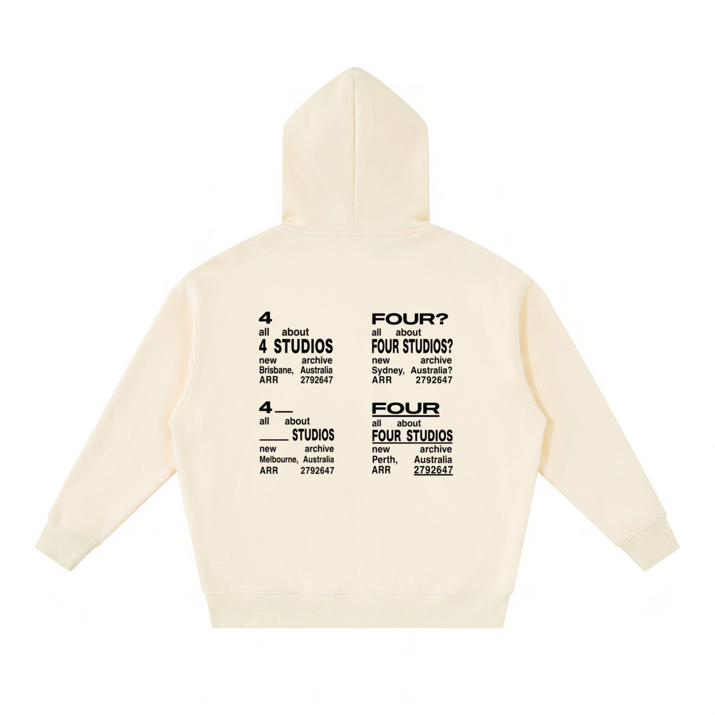 Essential Oversized Fleece Boxy Hoodie