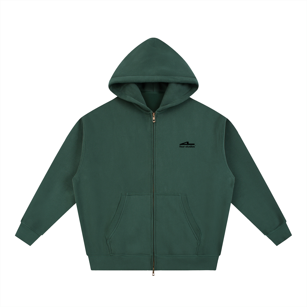Essential Oversized Fleece Boxy Hoodie