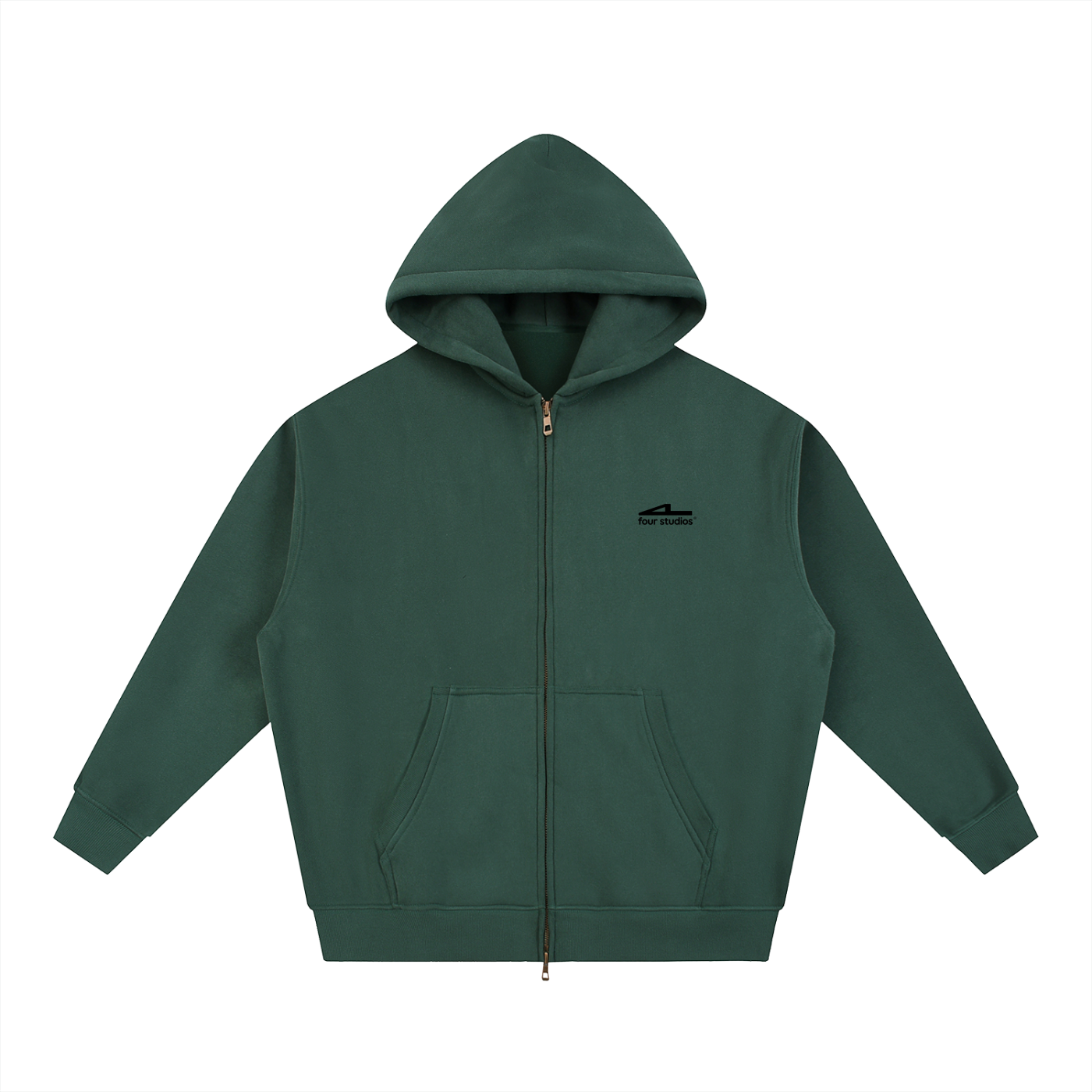 Essential Oversized Fleece Boxy Hoodie