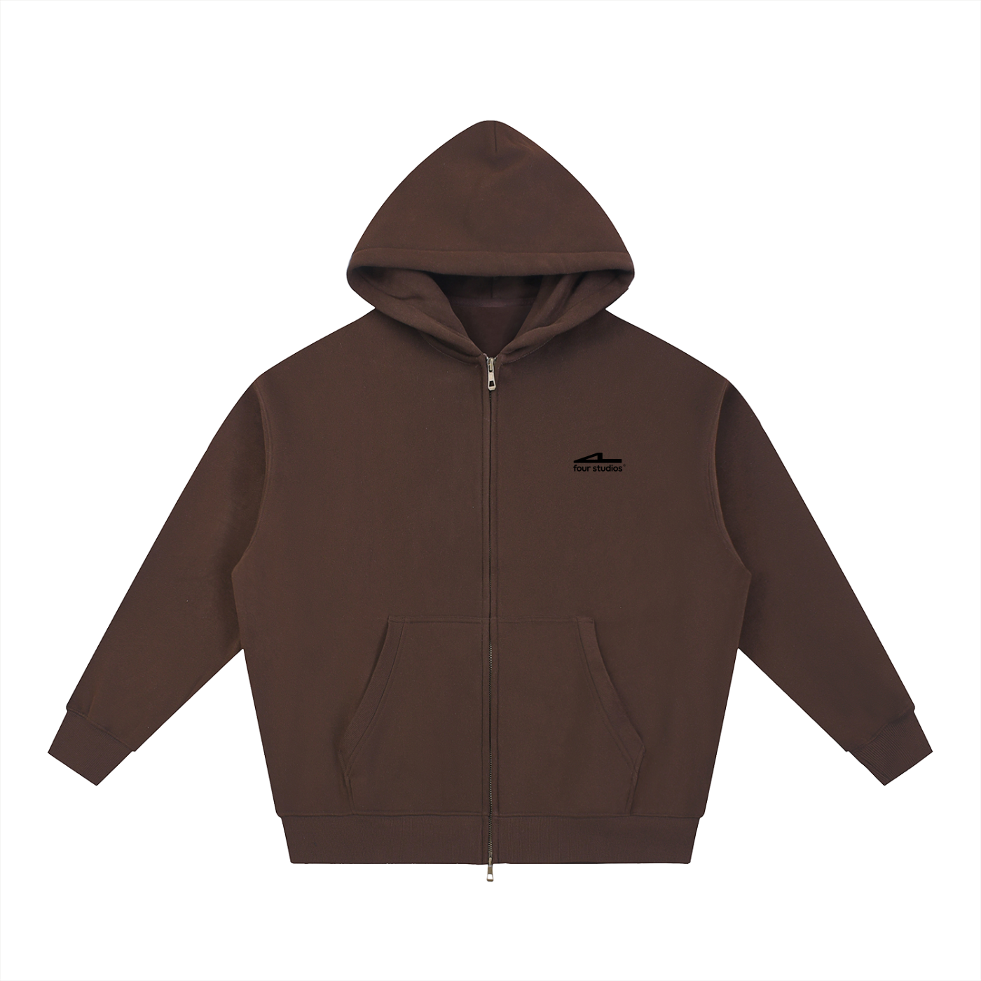 Essential Oversized Fleece Boxy Hoodie