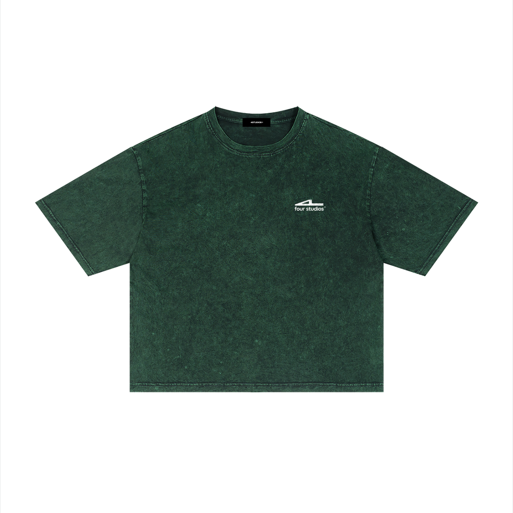 Unisex Mineral Wash Boxy T-Shirt