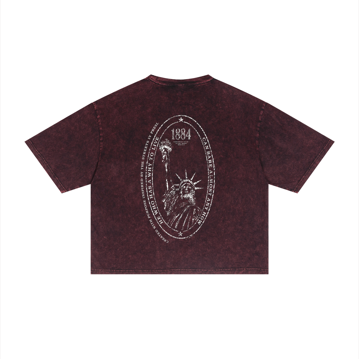 Unisex Mineral Wash Boxy T-Shirt