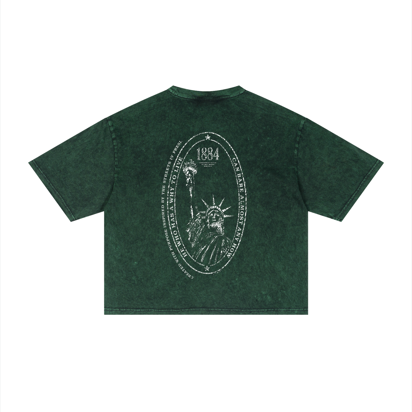 Unisex Mineral Wash Boxy T-Shirt