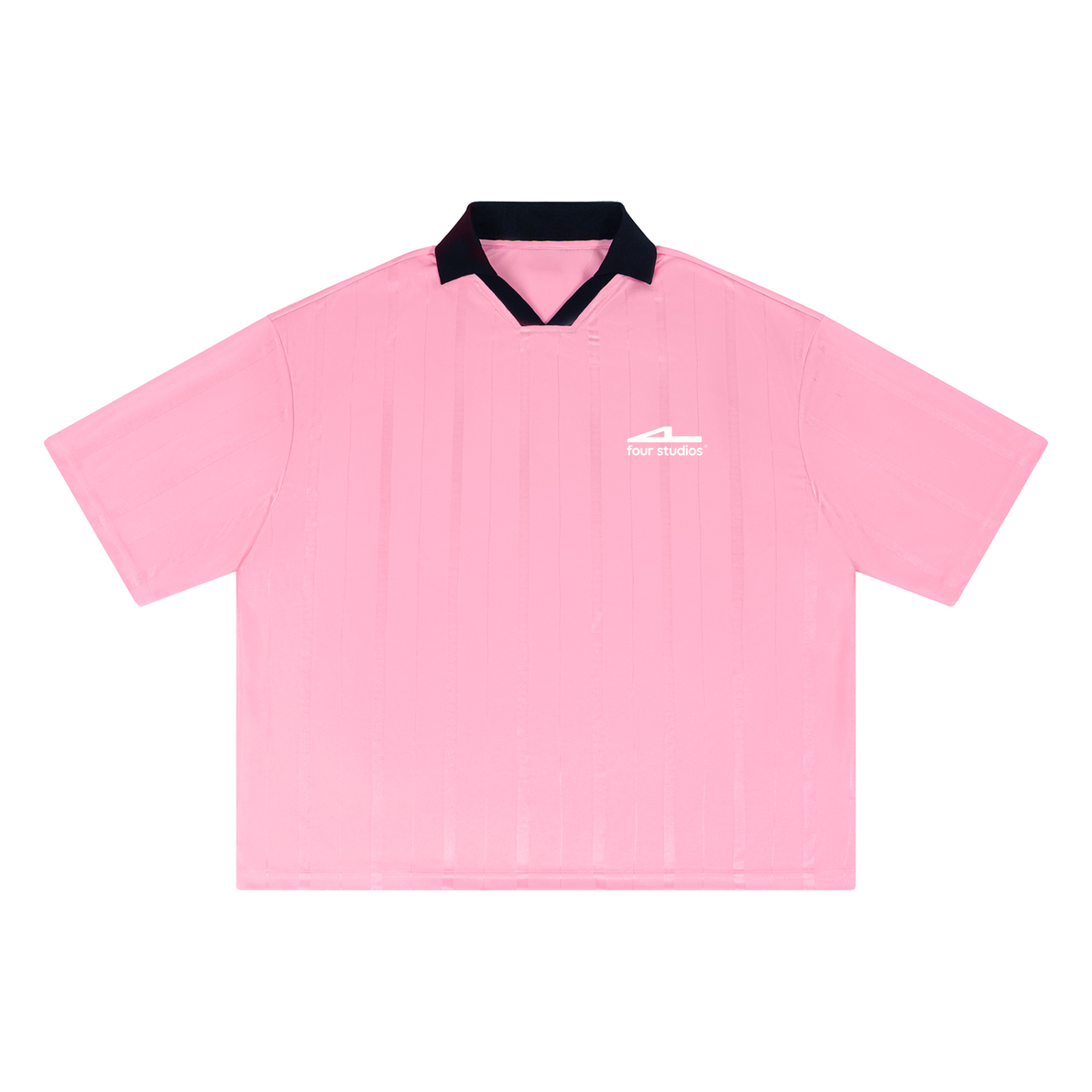 Unisex Striped Boxy Soccer Jersey