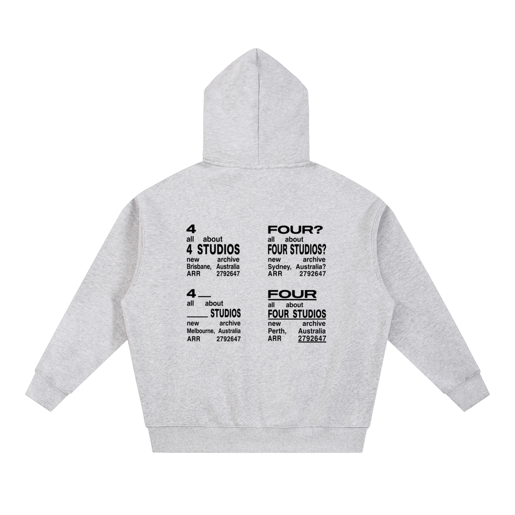 Essential Oversized Fleece Boxy Hoodie