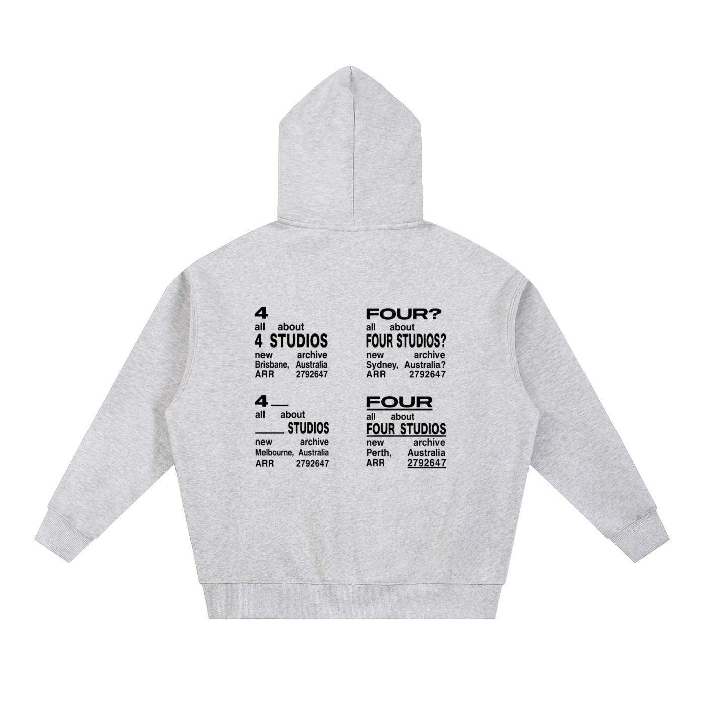 Essential Oversized Fleece Boxy Hoodie