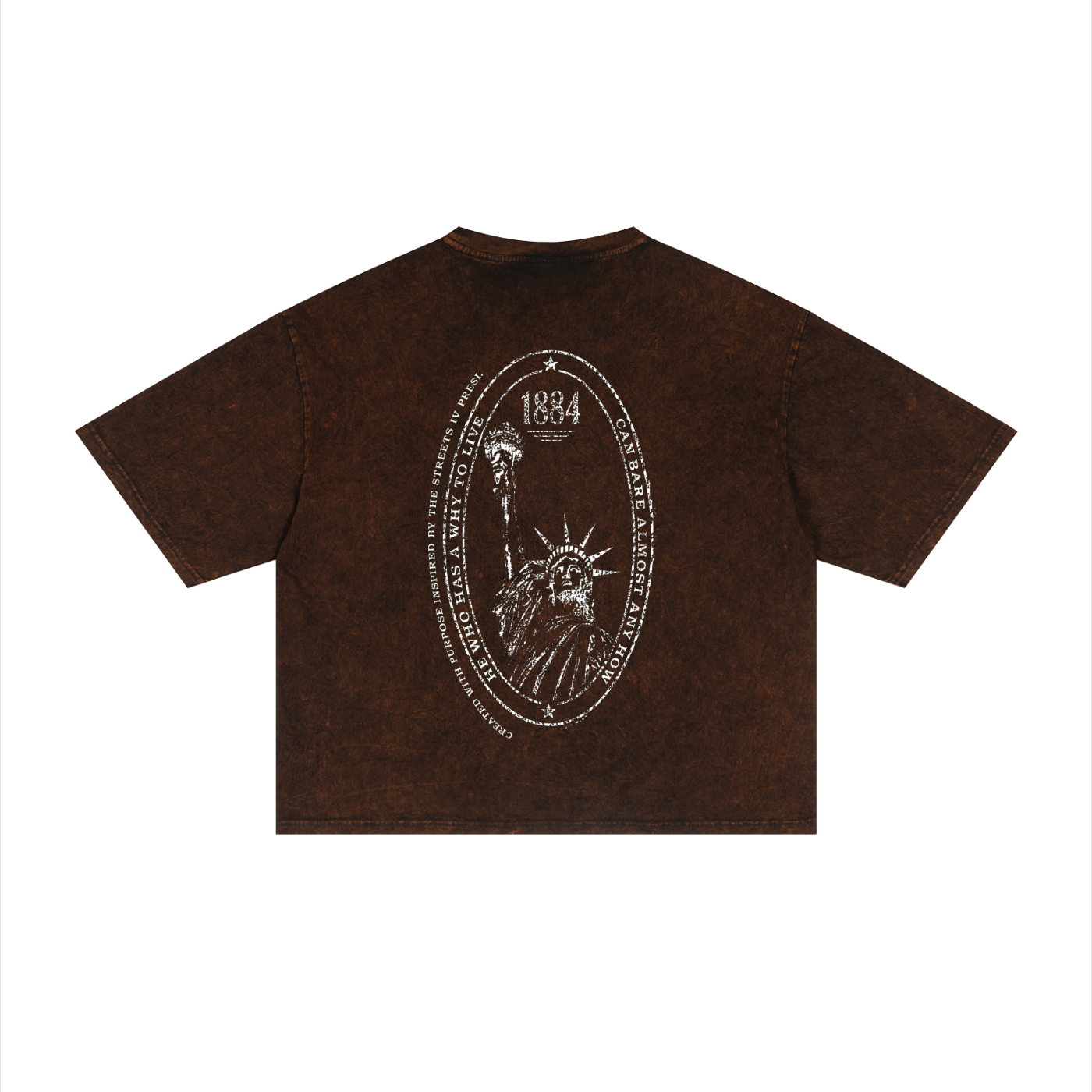 Unisex Mineral Wash Boxy T-Shirt