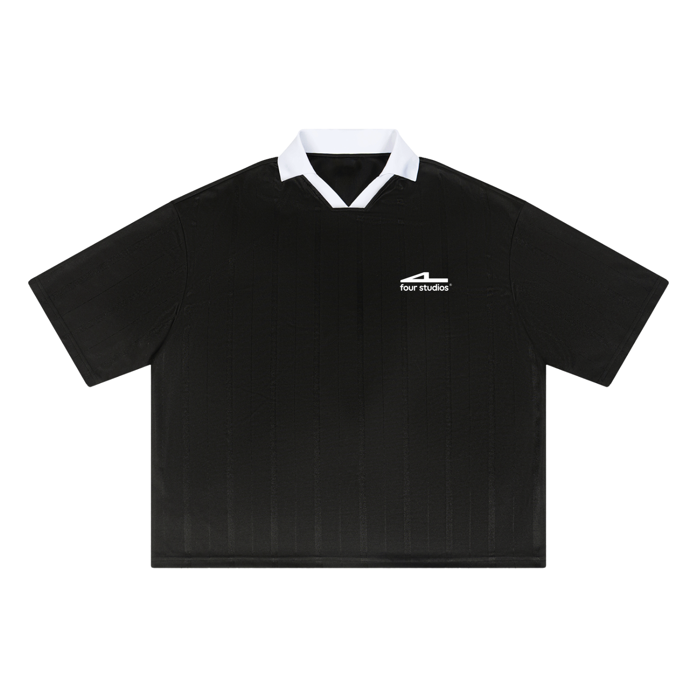 Unisex Striped Boxy Soccer Jersey