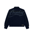 President Jacket Washed Black Denim