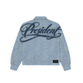 President Jacket Light Wash Denim