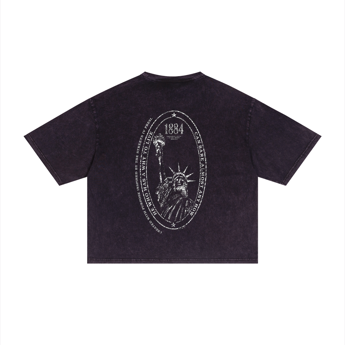 Unisex Mineral Wash Boxy T-Shirt