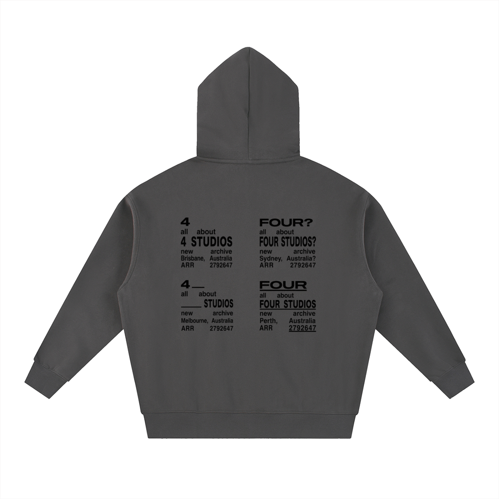 Essential Oversized Fleece Boxy Hoodie