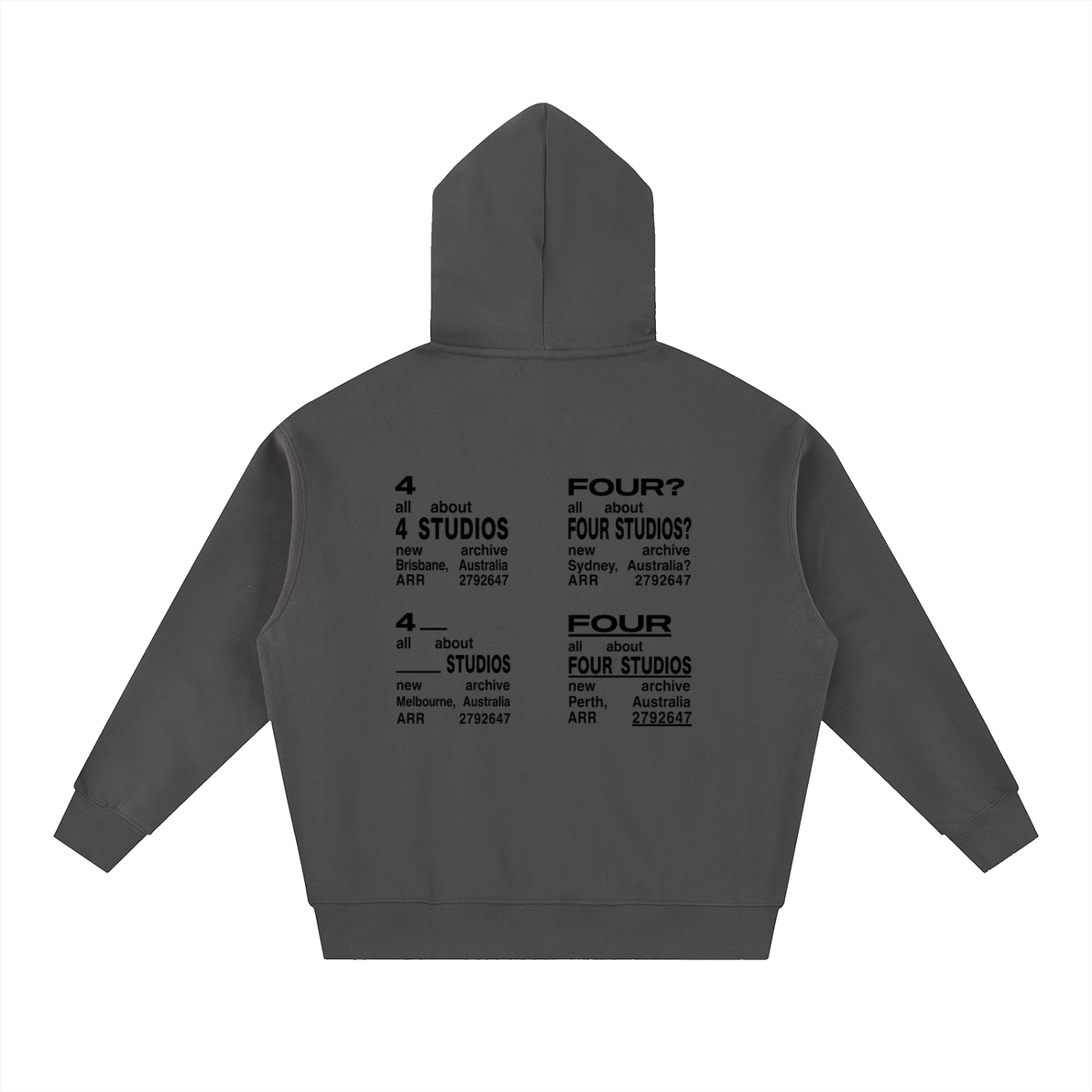 Essential Oversized Fleece Boxy Hoodie